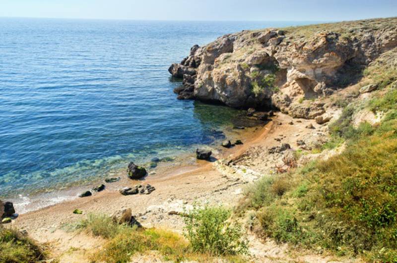 Грязелечебное озеро Чокрак в Крыму