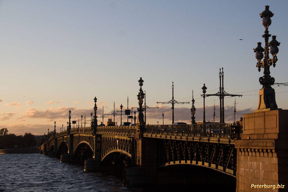 Мосты невы в санкт петербурге