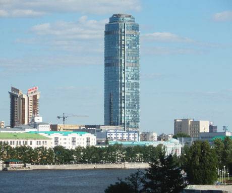 Смотровая площадка «Высоцкий» в Екатеринбурге