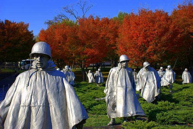 Мемориал Корейской войны. Вашингтон