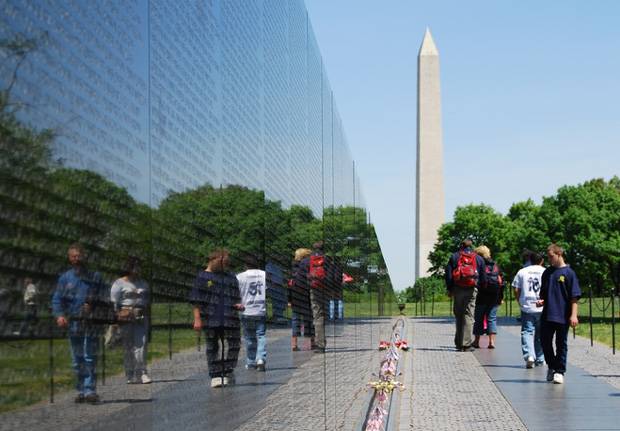 Мемориал Вьетнамской войны. Вашингтон