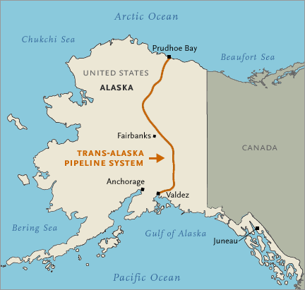 Транс-Аляска нефтяной трубопровод