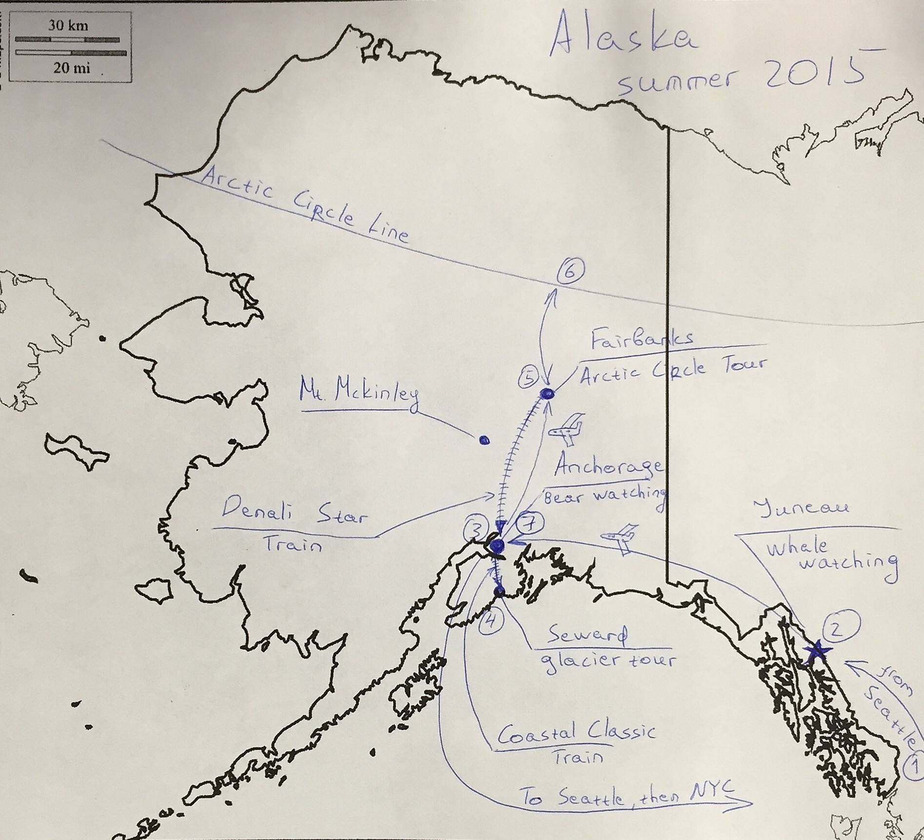 Путешествие на Аляску летом