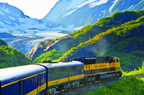 Coastal Classic поезд на Аляске