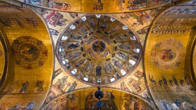 Венеция: мозаики собора святого Марка