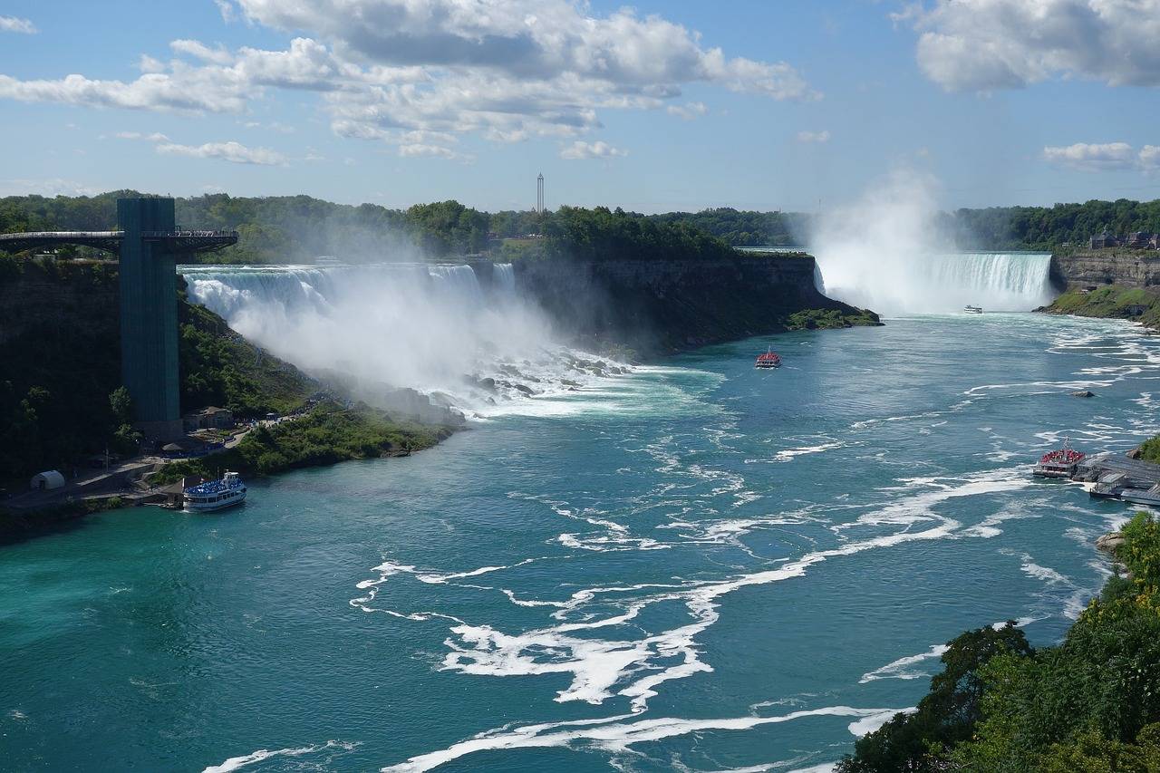 Между какими озерами ниагарский водопад. Ниагара река в Северной Америке. Ниагарский водопад Канада. Достопримечательности Северной Америки Ниагарский водопад. Ниагарские водопады достопримечательности.