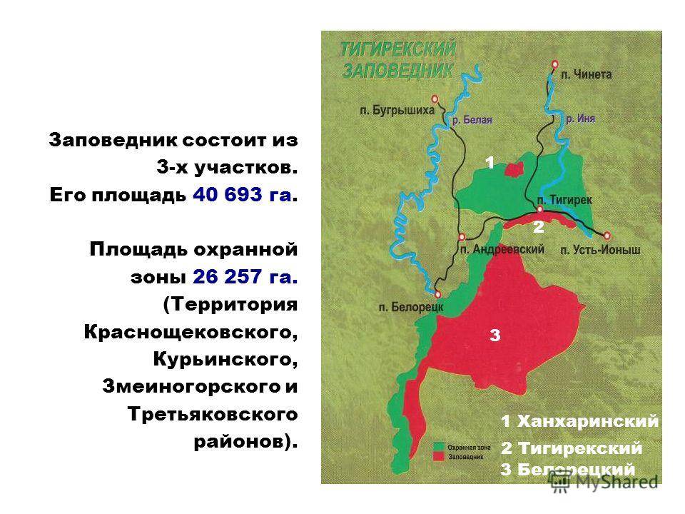 Заповедник карта поселков