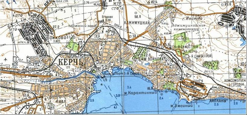 Новоморск где находится. Город Керчь на карте. Керчь топографическая карта. Город Керчь карта города. Г Керчь на карте.