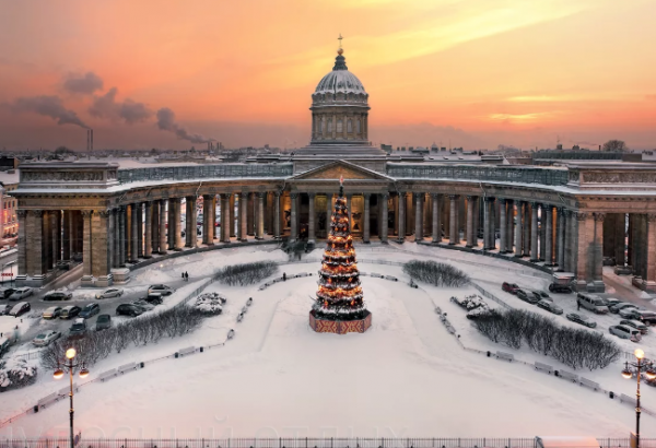 Новогодняя ночь 2020 в Москве
