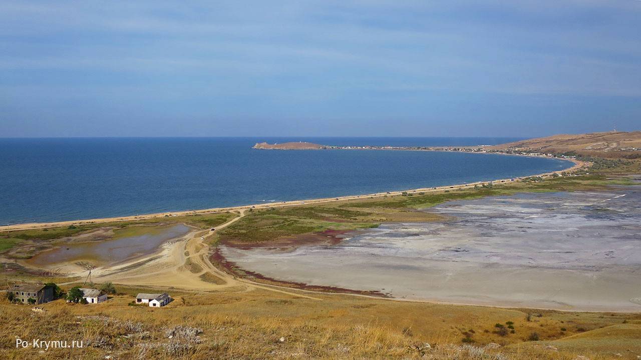 Чокракское озеро в крыму