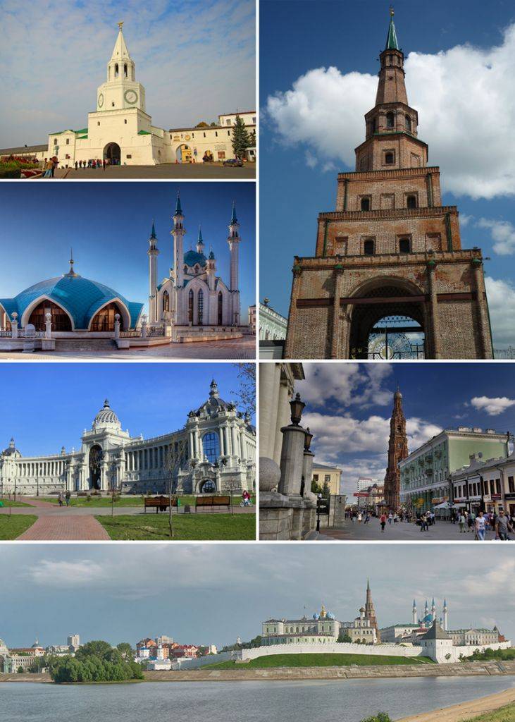 Спасская башня Казанского Кремля