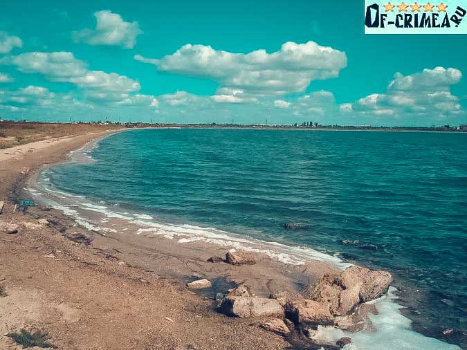 Грязелечебное озеро Чокрак в Крыму