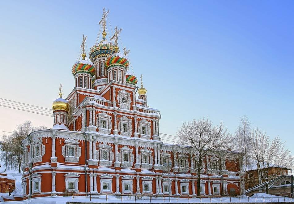 Строгановская церковь. Храм Пресвятой Богородицы Нижний Новгород. Рождественская Церковь Нижний Новгород. Строгановская Церковь Нижний Новгород. Церковь собора Пресвятой Богородицы Нижний Новгород.