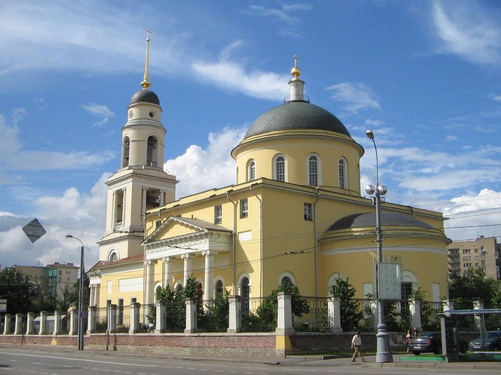 Храм где венчался пушкин