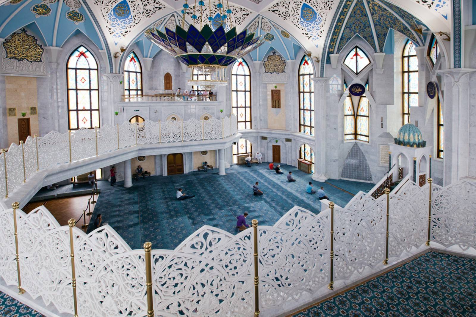 Казань мечеть кул шариф фото внутри