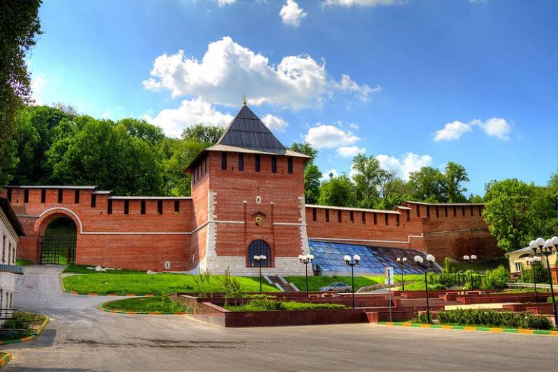 Кремль в Нижнем Новгороде