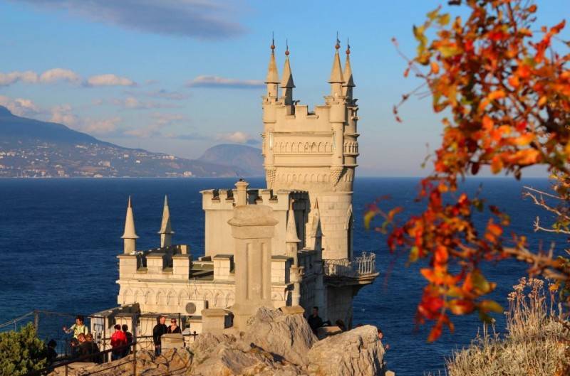 История замка "Ласточкино Гнездо" в Крыму