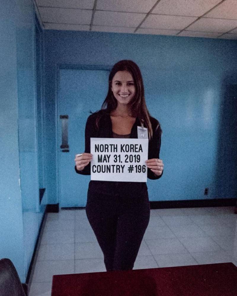 21-летняя девушка установила рекорд Гиннесса, посетив все страны мира