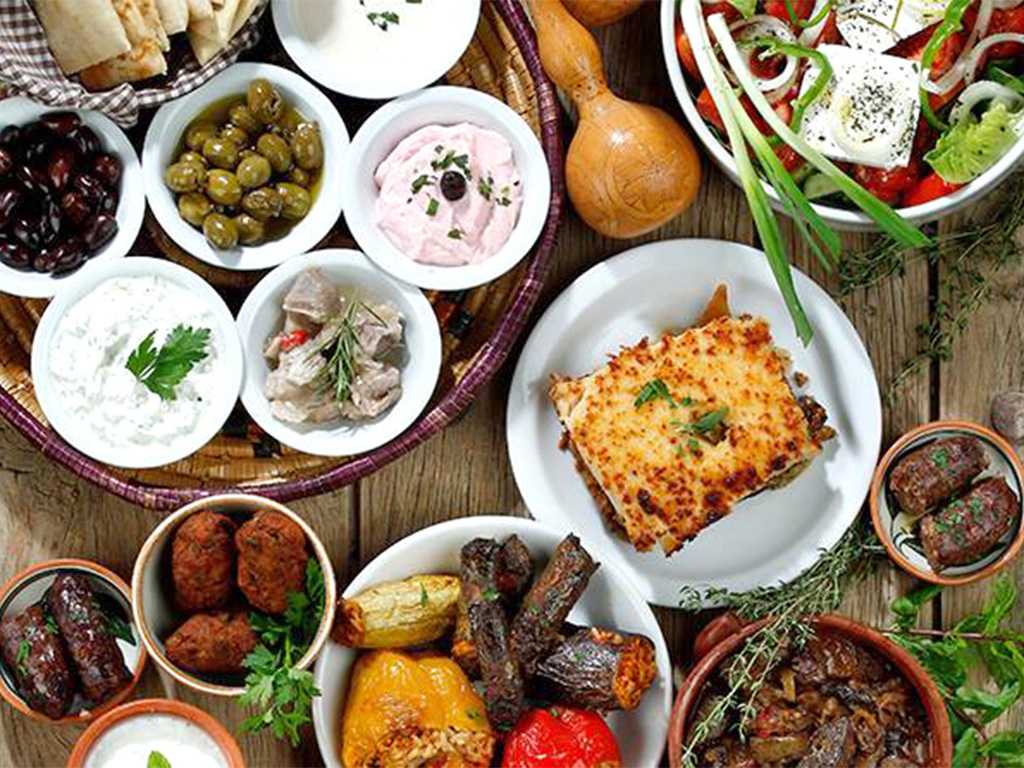 Национальная кухня греции