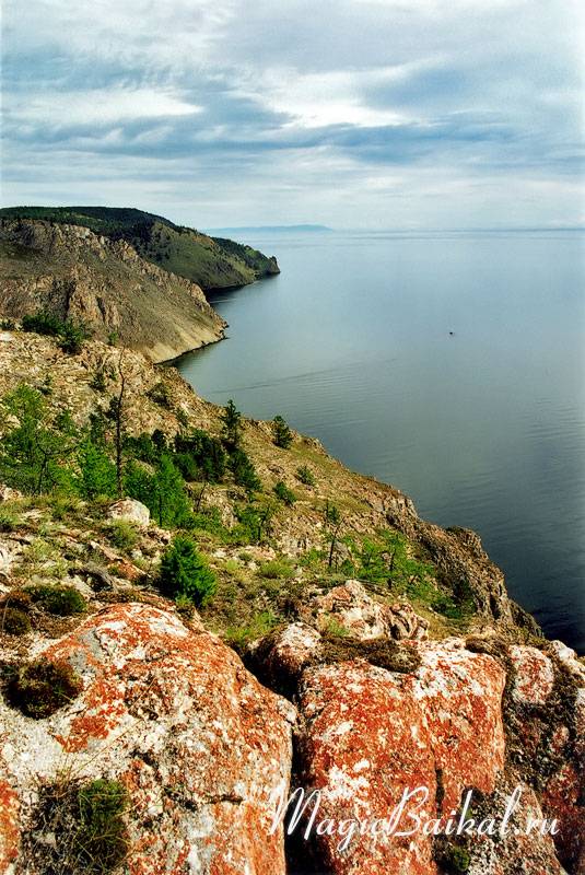 Глубина озера Байкал